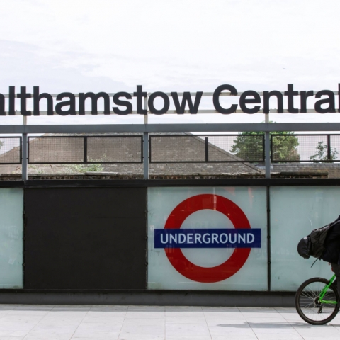 Walthamstow central tube station