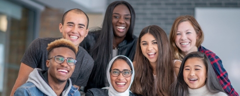 diverse student grouping